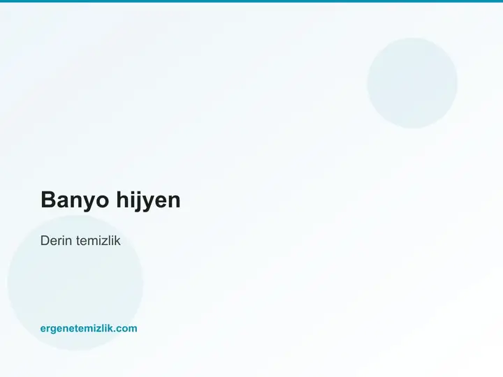 Lüleburgaz temizlik hizmeti — Ergene Temizlik